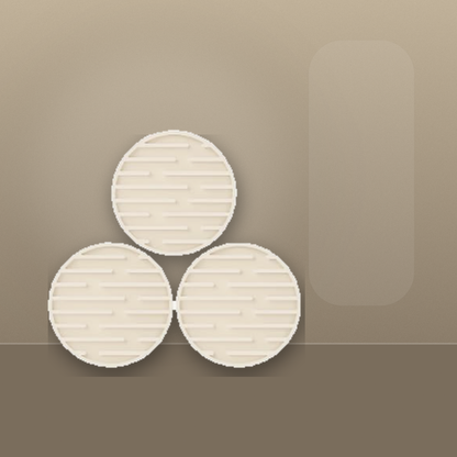 Livensio Silicone Heat Resistant Coaster Set